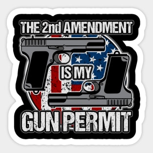 2nd Amendment Sticker